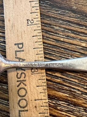 S. Kirk Son Sterling Silver spoon 4”
